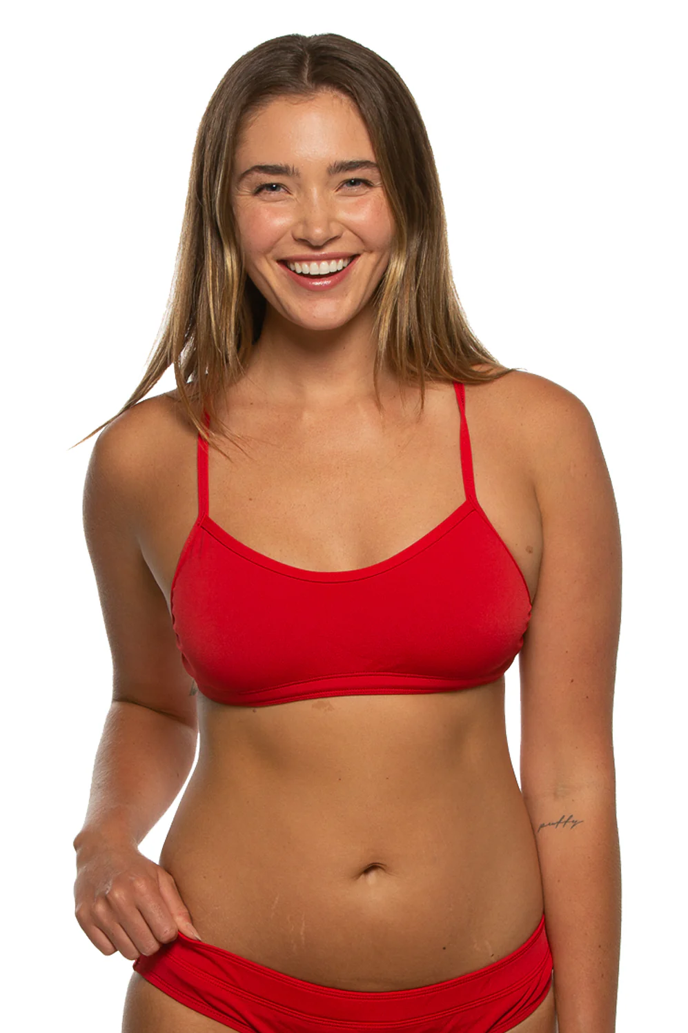 Heidi Bikini Top - Red - Image 5