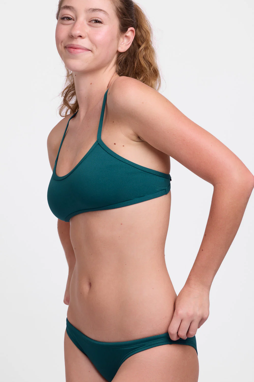 Jocelyn Bikini Top - Peacock - Image 4