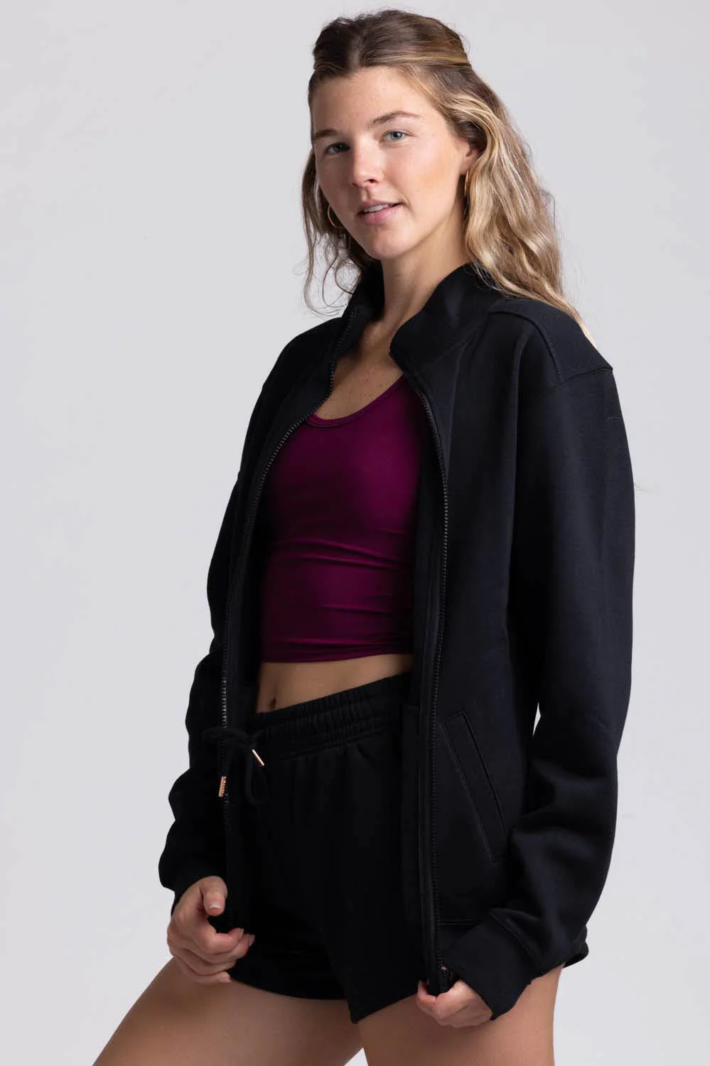 Shaye Zip Up Fleece Jacket - Image 4